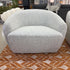 Shadow Grey Swivel Arm Chair