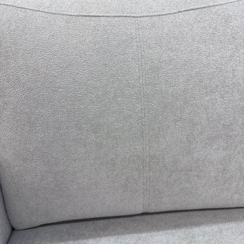 Fog Mod Wood Trim Sofa