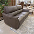 Chocolate Mod Leather Power Sofa
