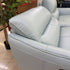 Robins Egg Blue Mod Leather Power Sofa