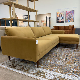 Mod Camel RAF Chaise Sectional