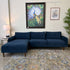 Malmo Chocolate LAF Chaise Sectional