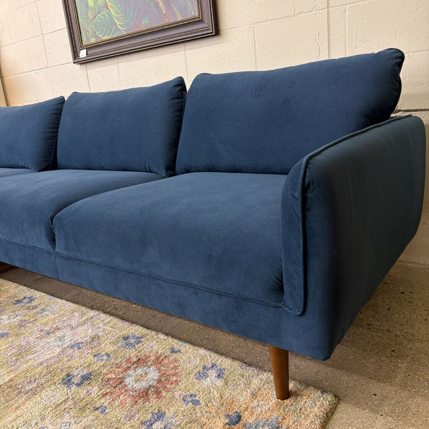 Malmo Chocolate LAF Chaise Sectional