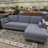 Malmo Azure RAF Chaise Sectional