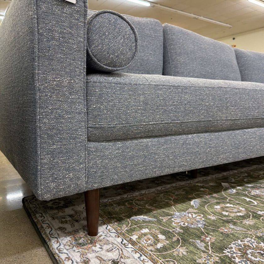 Malmo Azure RAF Chaise Sectional