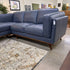 Karlstad Steel LAF Chaise Sectional