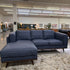 Karlstad Steel LAF Chaise Sectional