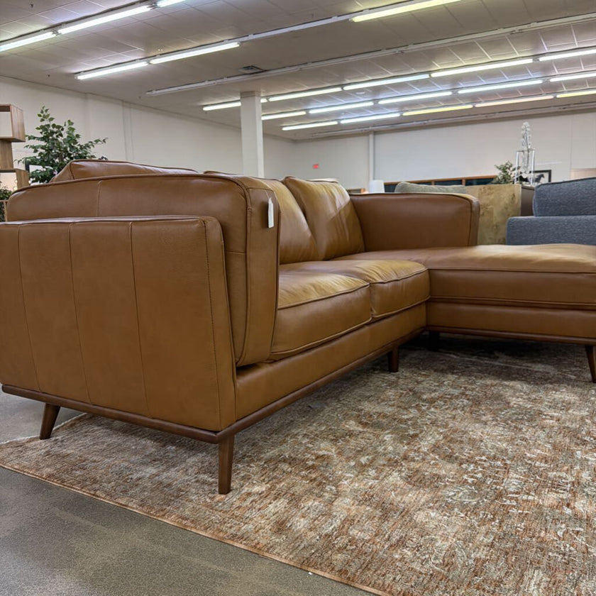 Karlstad Saddle RAF Chaise Sectional