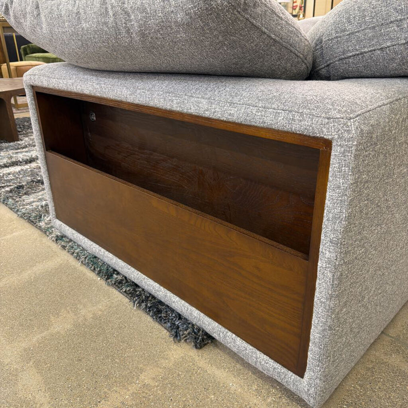 Bruges Pebble Grey Corner Sectional