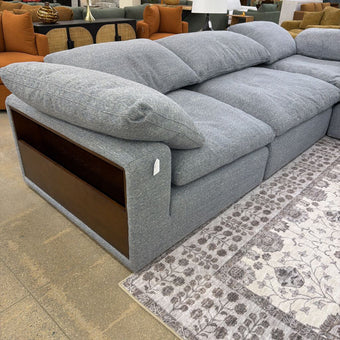 Bruges Azure Corner Sectional