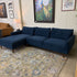 Mod Prussian LAF Chaise Sectional
