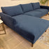 Mod Prussian LAF Chaise Sectional