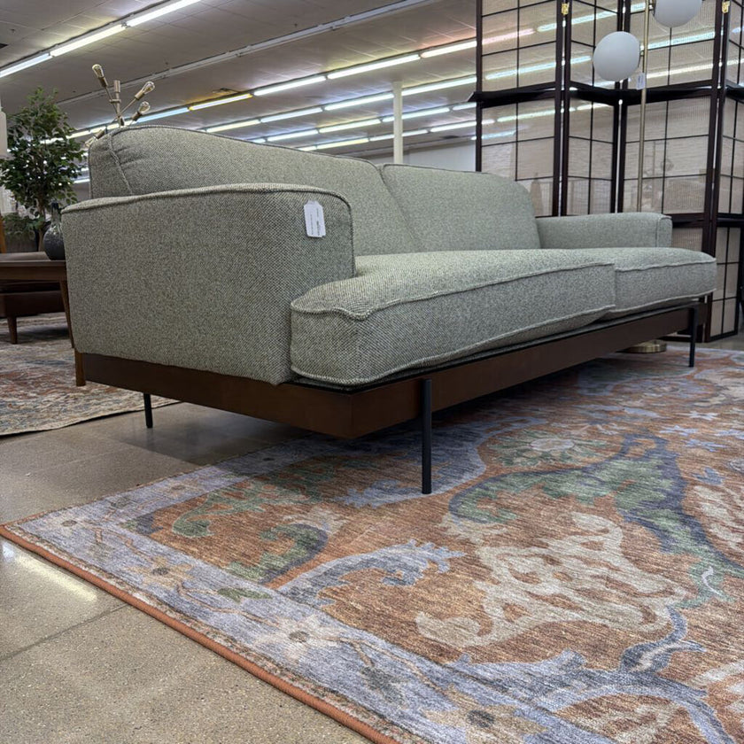 Birka Light Moss Sofa