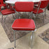 Red Retro Dining Chair