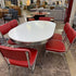 Red Retro Dining Chair