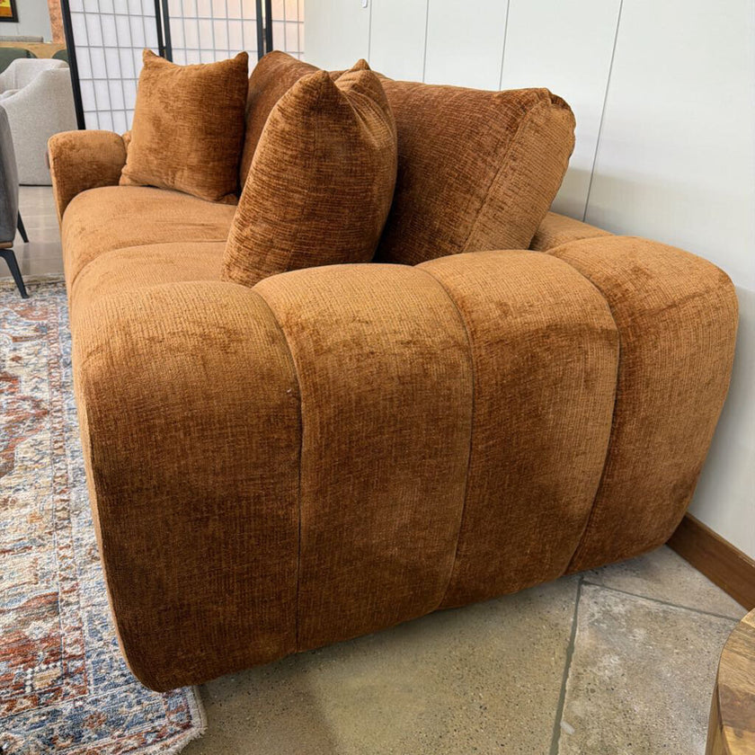 Burnt Orange Sofa