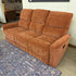 Burnt Orange Reclining Sofa