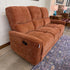 Burnt Orange Reclining Sofa
