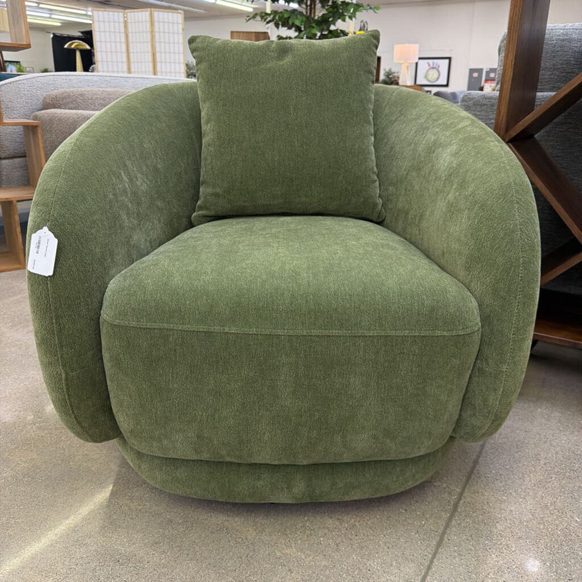 Green Swivel Chair