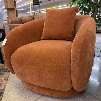 Orange Accent Chair