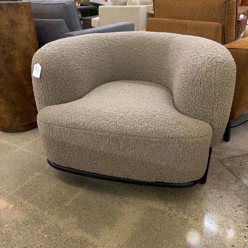 Mod Brown Accent Chair