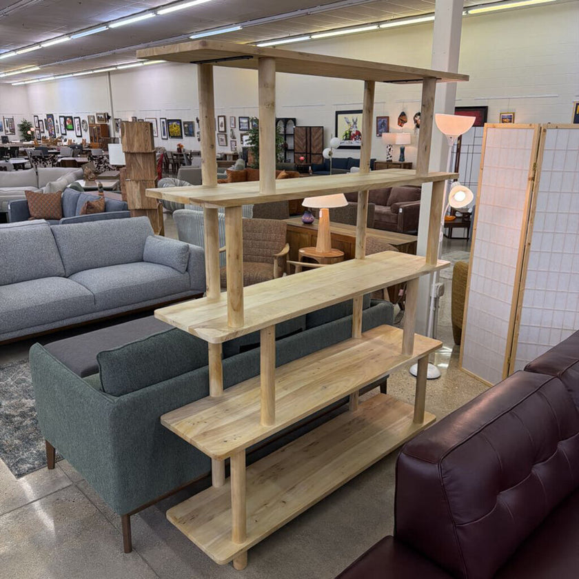 Large Natural Bookshelf