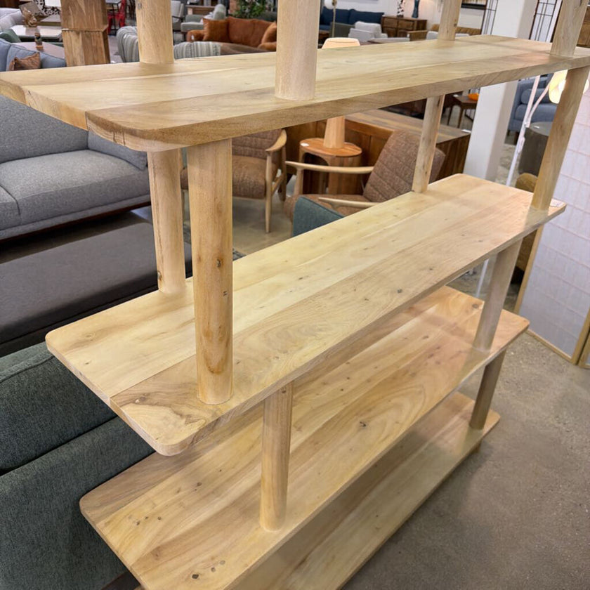 Large Natural Bookshelf