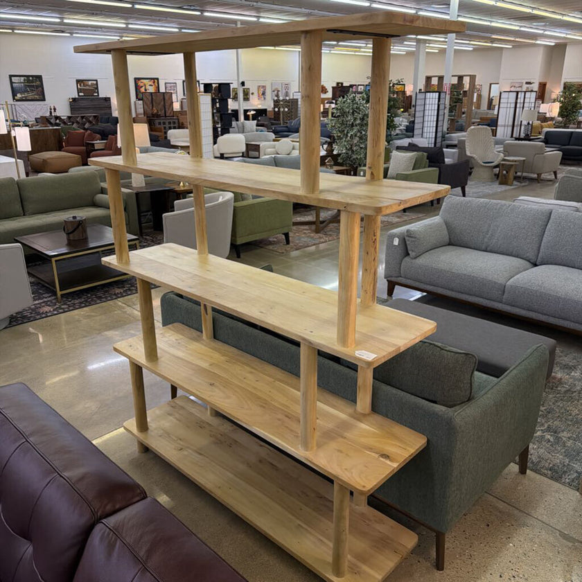 Large Natural Bookshelf