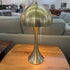 Tapered Brass Table Lamp