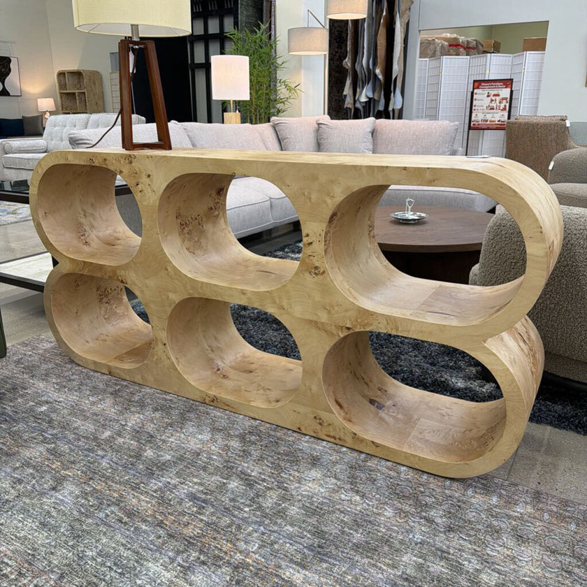 Carmion Burl Wood Display