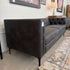 Black Tufted Sofa