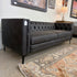Black Tufted Sofa