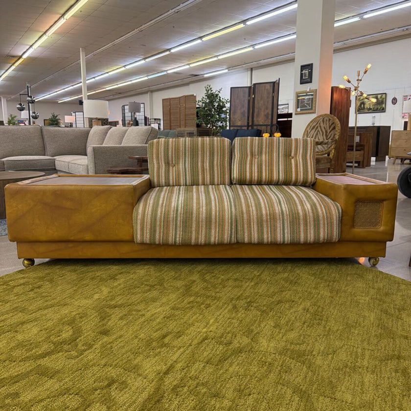 MCM Green Stripe Sofa