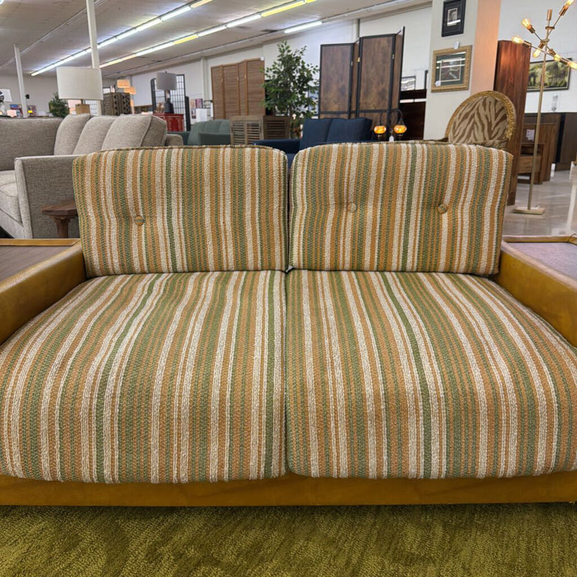 MCM Green Stripe Sofa