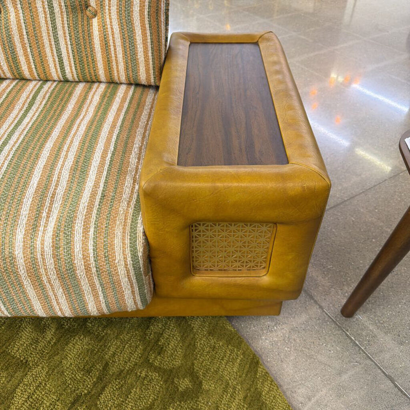 MCM Green Stripe Sofa