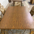 MC Brown Floral 8 Dining Chair & Table Set