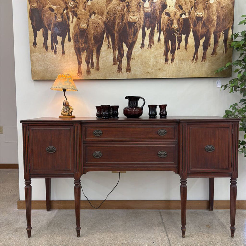 Dark Wood Sideboard