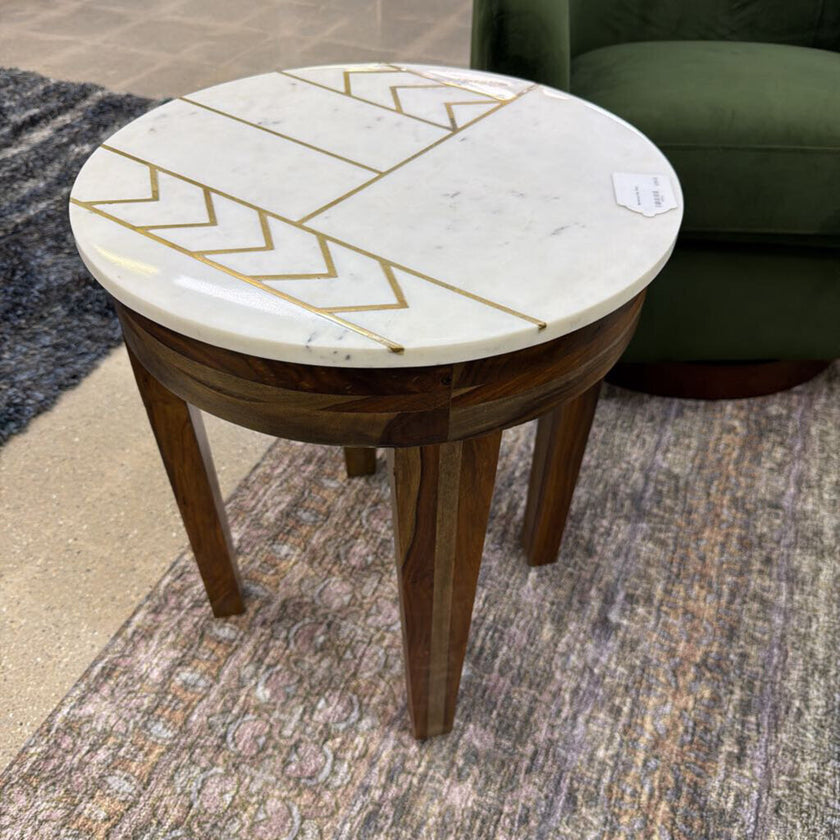 Marmoreal Side Table