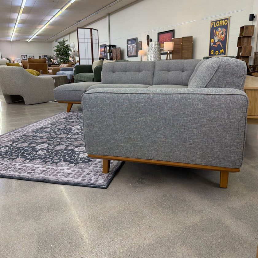 Odense Silver LAF Sectional
