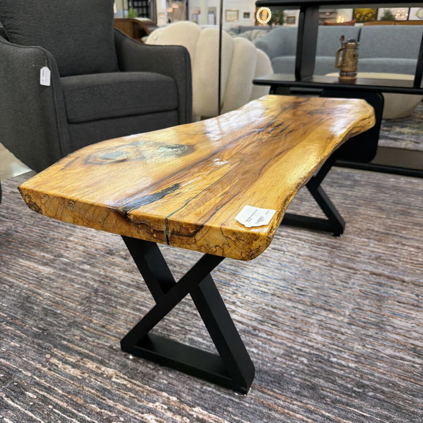 Solid Hickory Hand Made Coffee Table