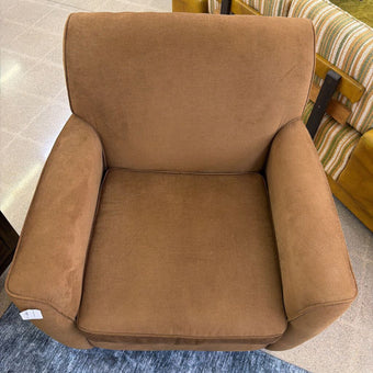 Brown Upholstered Chair