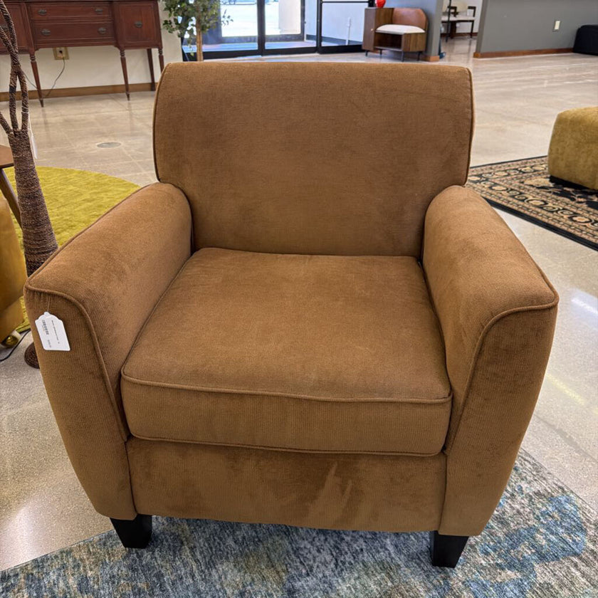 Brown Upholstered Chair