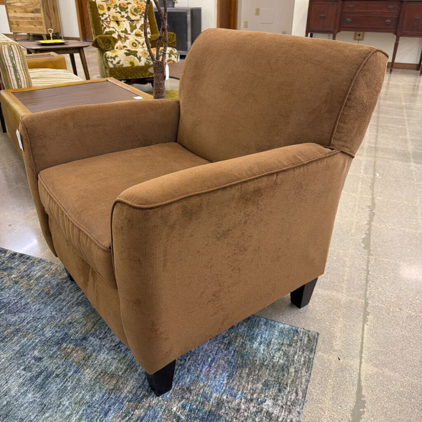 Brown Upholstered Chair