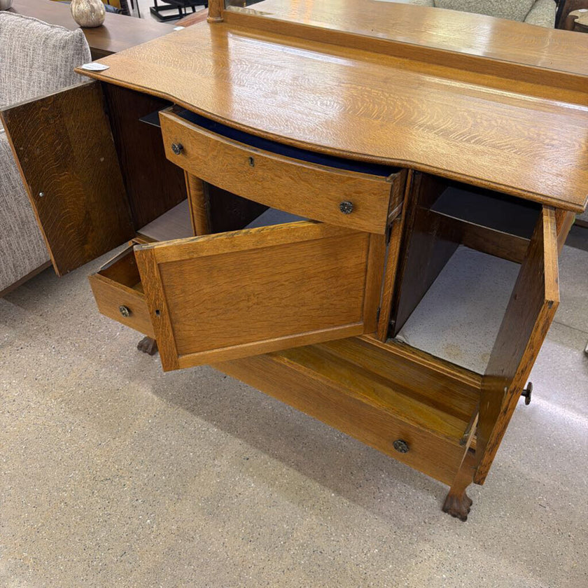 Oak Claw Foot Buffet