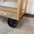Vintage Wheeled Bookcase