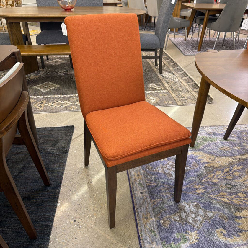 Margaret Orange Cushion Dining Chair