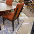 Margaret Orange Cushion Dining Chair