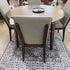 Margaret Grey Cushion Dining Chair