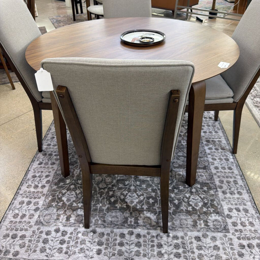 Margaret Grey Cushion Dining Chair
