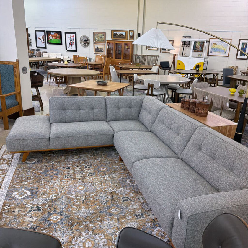Odense Silver LAF Sectional